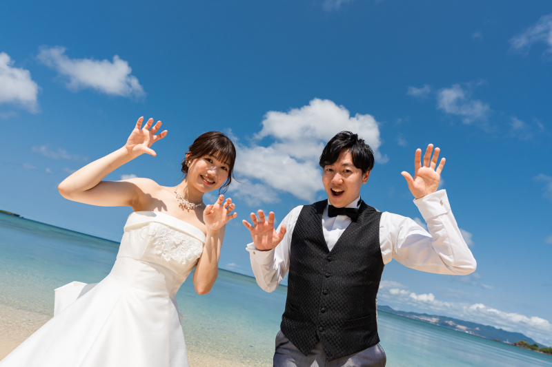 ビーチLASTは《シーサーポーズ》！