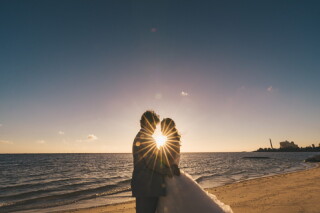 《デイ＆サンセットビーチ＆アメリカンビレッジ》笑顔からロマンチックな夜へ☆