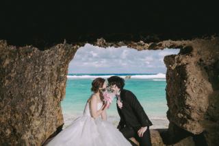 【沖縄本島】ビーチ＆蒼の海フォト＜真栄田岬＞