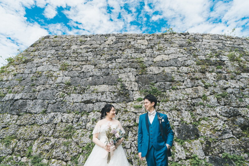 座喜味城跡撮影スタート☆