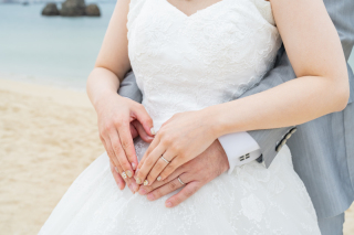 ビーチフォト&hearts;マタニティーフォトもご一緒に