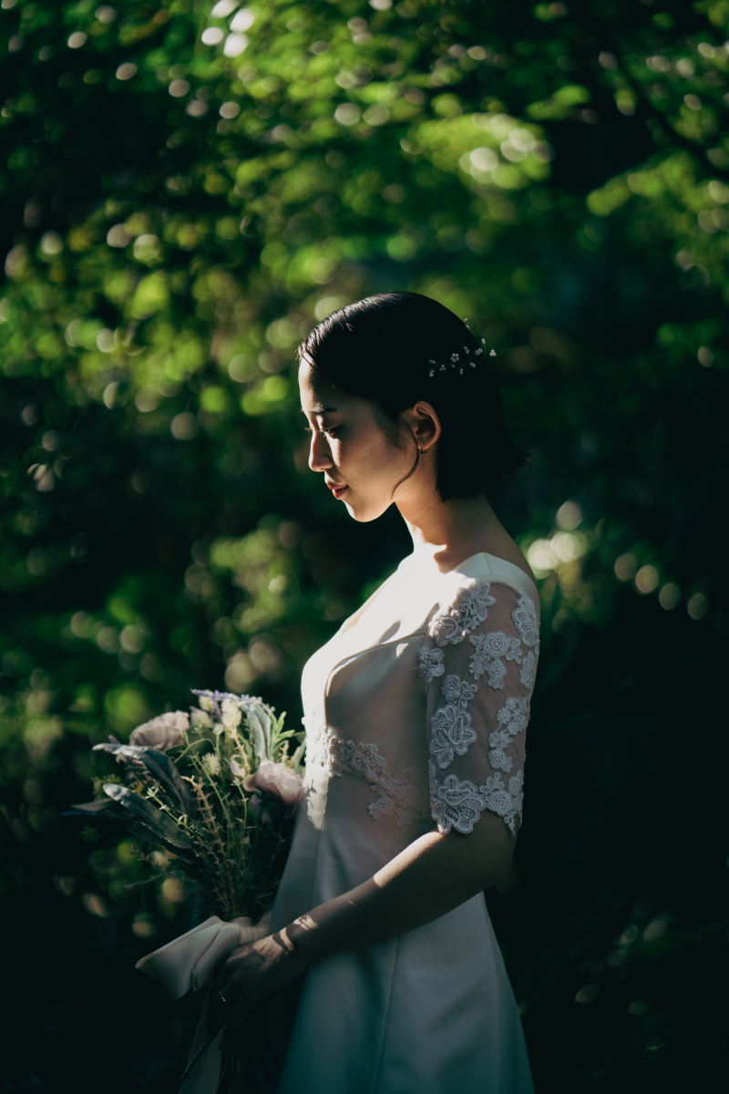 新婦様のソロショット