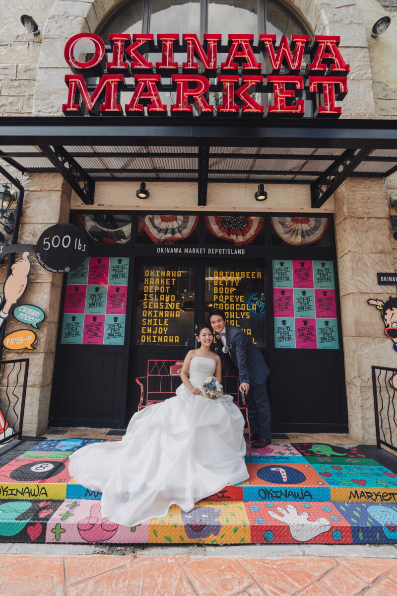 アメリカンビレッジといったら&hellip;カラフルな街並み♩