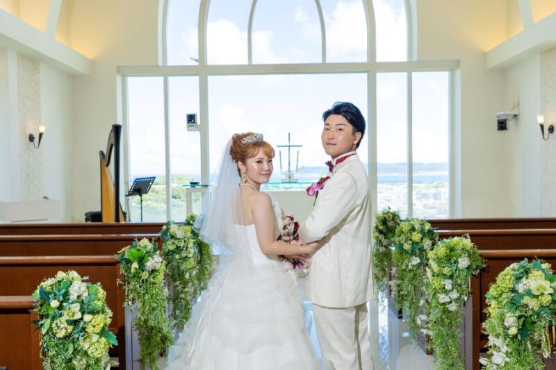 夏到来!チャペル&ビーチ撮影