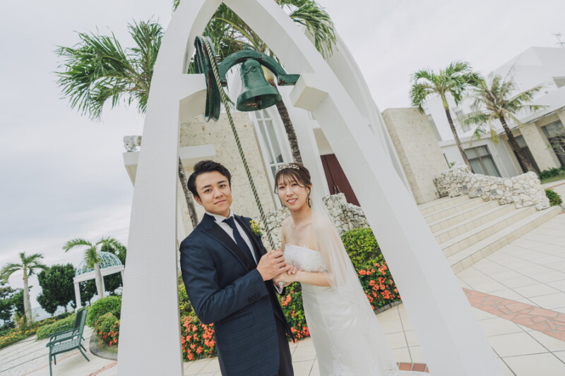 祝福の音が響く、その瞬間