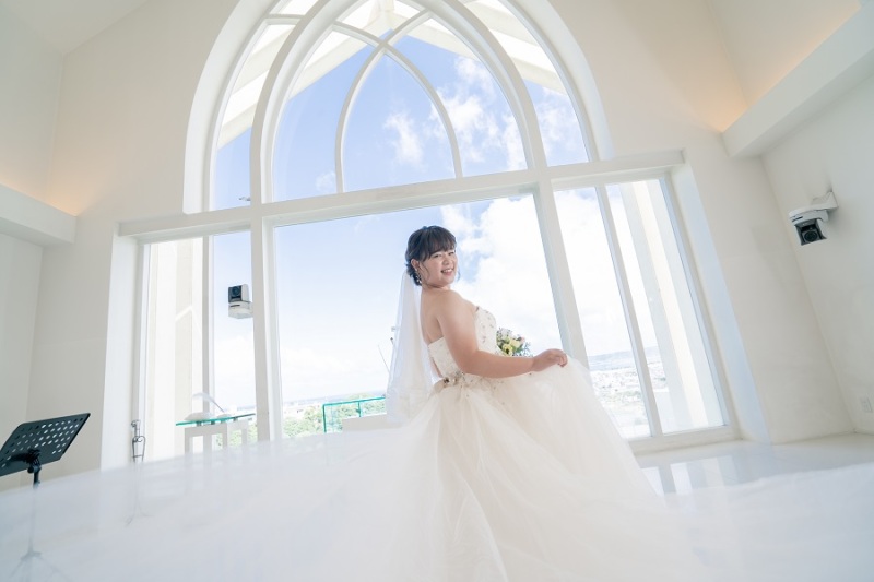 新婦さま、ソロショット♪