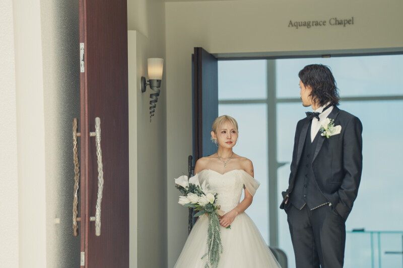 チャペル撮影後