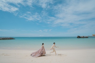 *ウエディングドレス２着を着て、２ロケーション撮影!!*