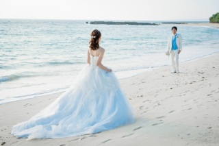 宮古島ビーチでのウェデングフォト♡♡