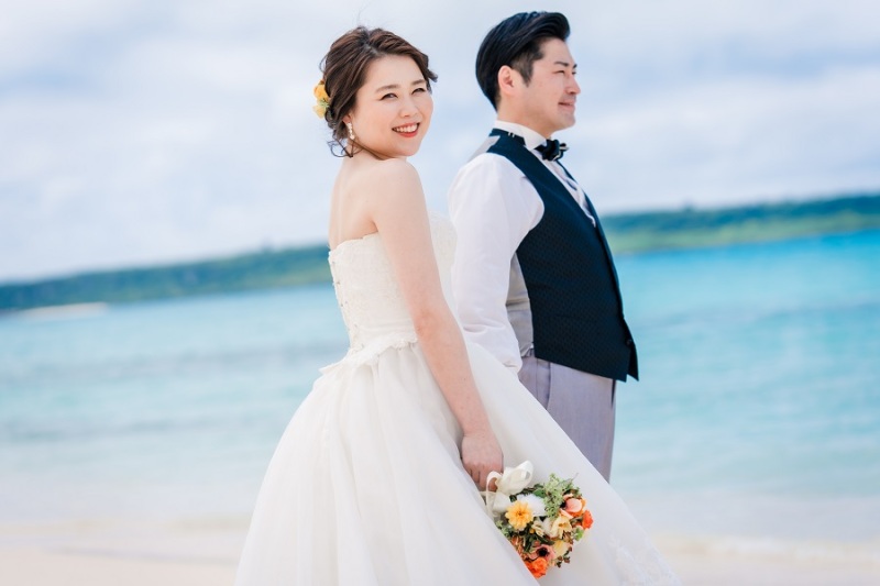 ご新婦様の笑顔がCUTE♡♡