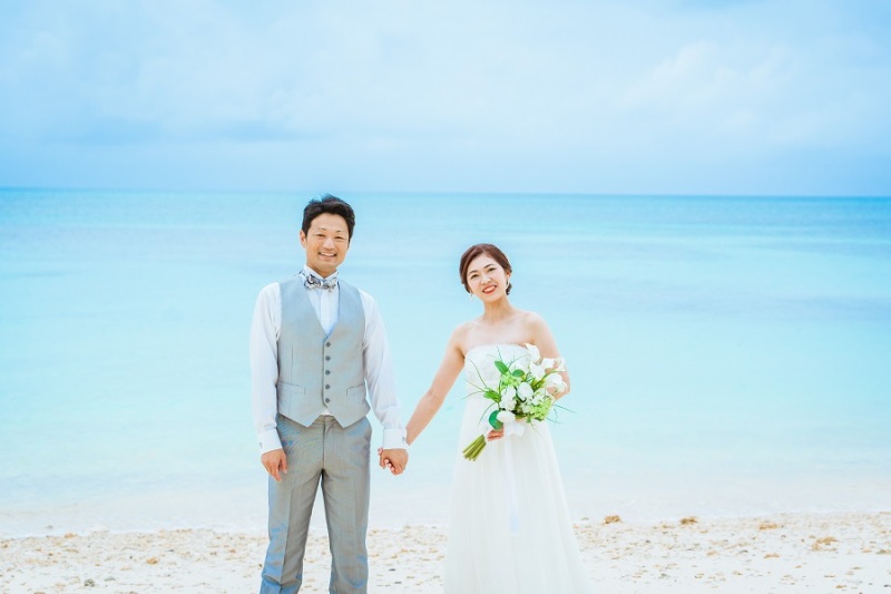 ビーチでのお写真からご紹介します~!