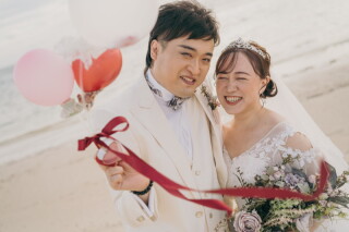 小物を使ってお二人らしく♪