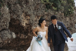 【沖縄本島】ビーチ＆蒼の海フォト＜真栄田岬＞