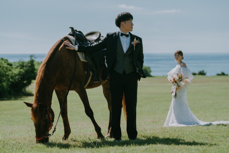 【お馬さん&サンセットフォト】1日で、ふたつの世界。