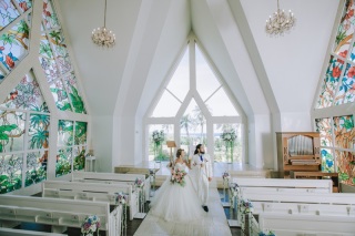 ～アラマンダチャペル＆サンセットビーチフォトプラン～