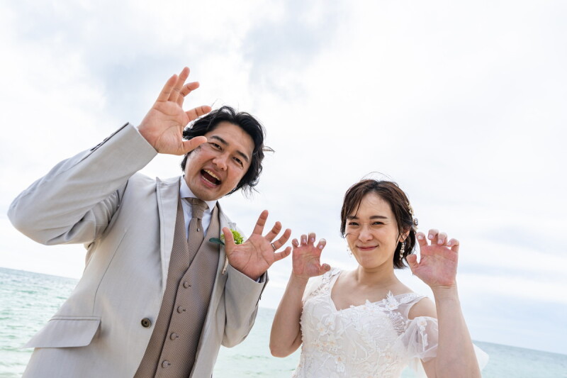 シーサーポーズ♡