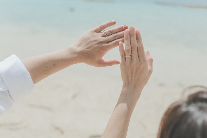 指輪のショット☆