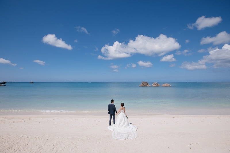 絶好のビーチフォト日和♡