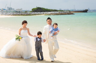 ビーチプラン❤familyショットも❤