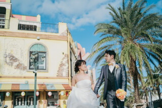 アメリカビレッジでのウェディングフォト♡