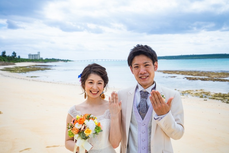 結婚指輪と一緒に♪