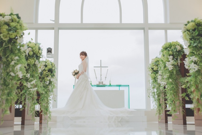 ~花嫁様のバックショット~