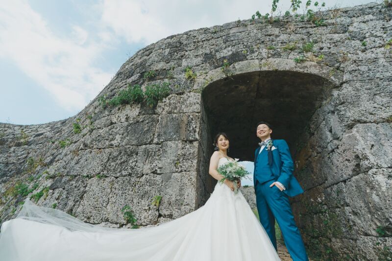 城址の入り口で