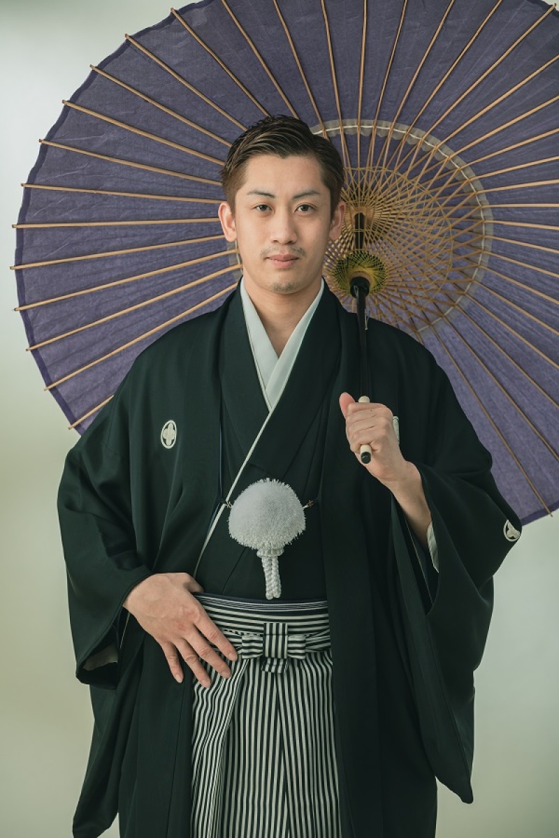 ご新郎様の一人姿ですっっ!!
