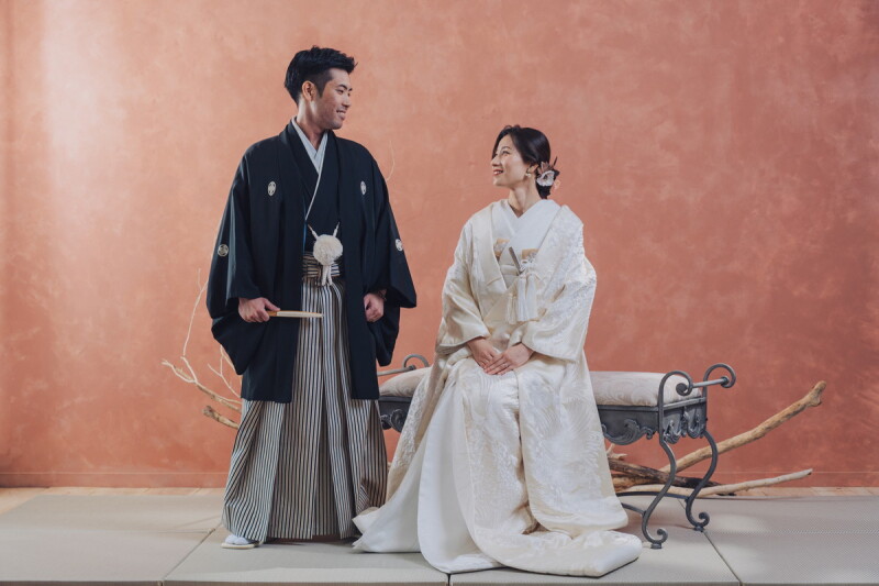 見つめ合うお2人♡