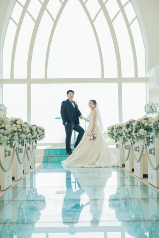 チャペル＆ビーチ～素敵な二人～