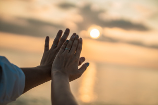 宮古島の幻想的なサンセットタイム～♪