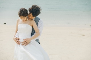 マタニティーウェデングフォト～～～♡♡♪♪