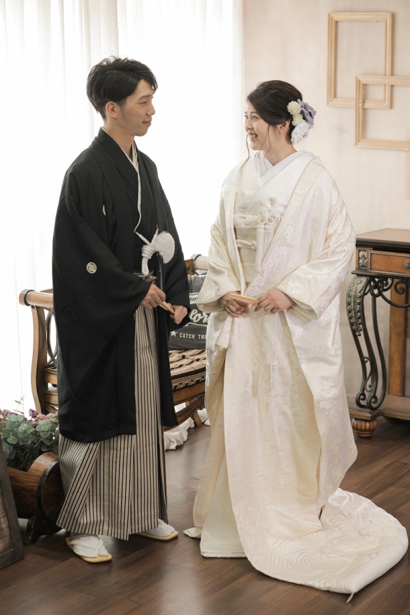 ご新郎様の袴姿も素敵~☆