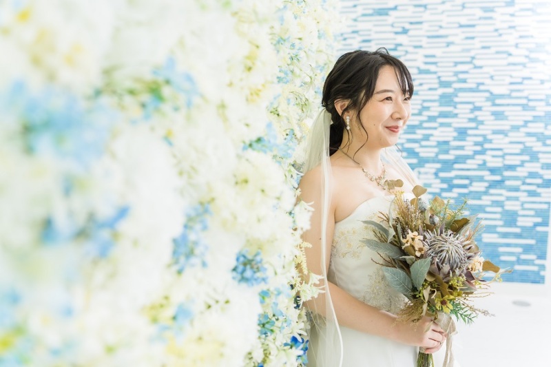 花嫁さんのお1人ショット~♡♡