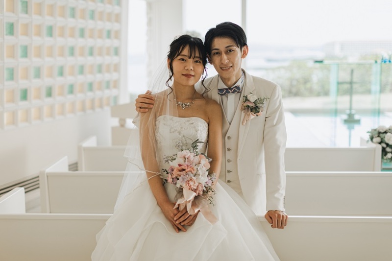 寄り添うお2人♡