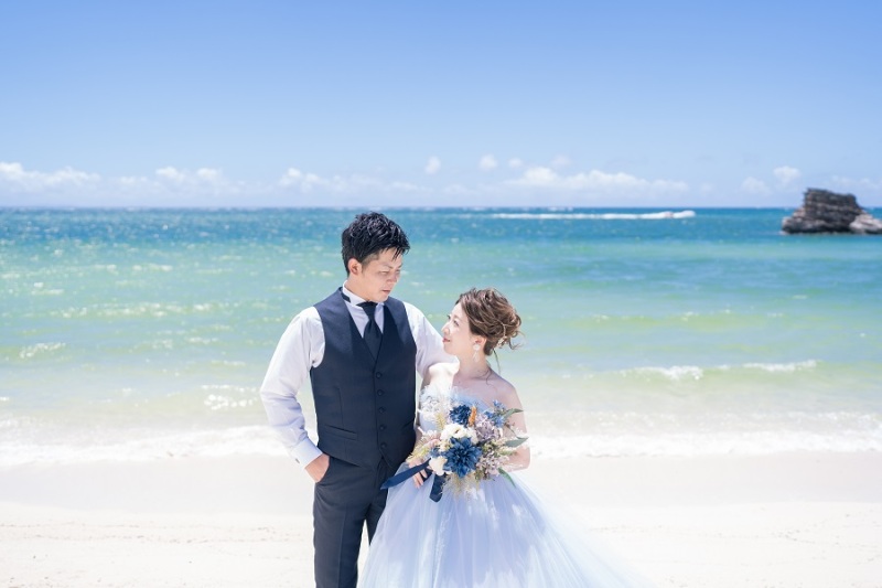 続いて、ビーチでのお写真をご紹介します~!