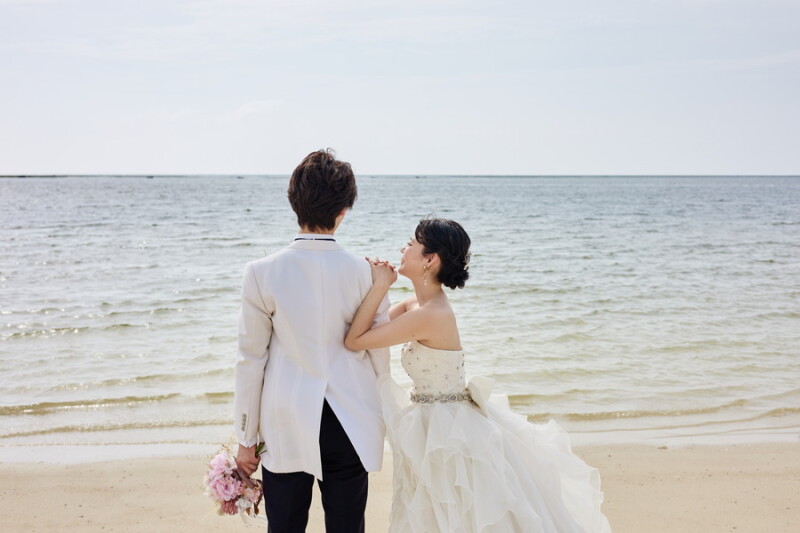 ご新婦様のかわいいポーズ(^^♪