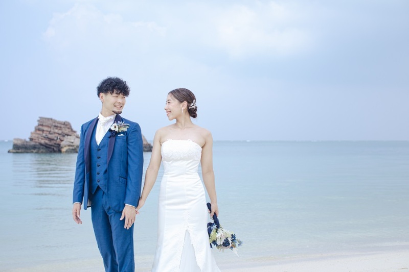 続いて、ビーチでのお写真をご紹介します~