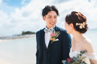 ビーチ＆チャペル撮影～～♡♡