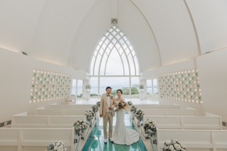 *素敵なマーメイドラインでフォトウエディング*