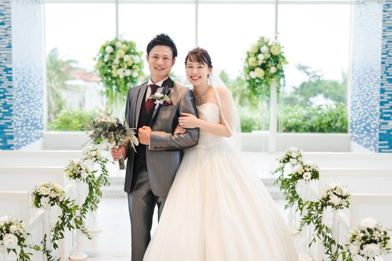 チャペルでの撮影からスタート☆