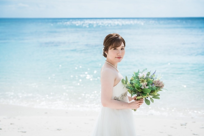 新婦様のソロショットを♡