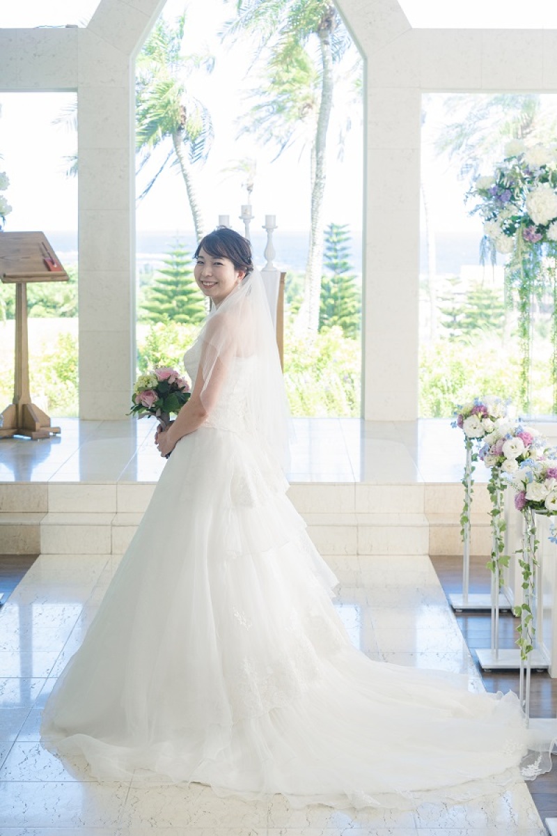 花嫁さんのお1人ショット☆
