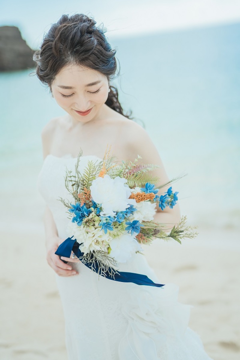 ご新婦様の一人ソロショット♪