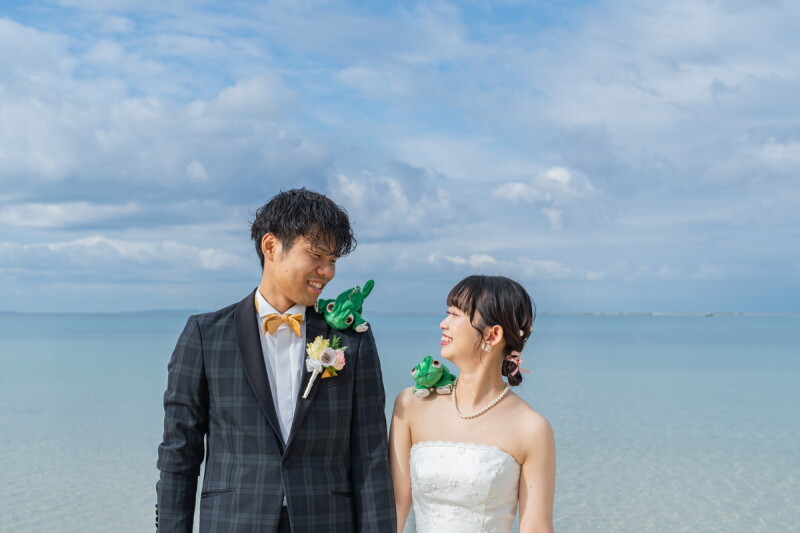 見つめあうお2人♡