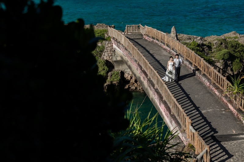 遠くからお二人を撮影してみました♪