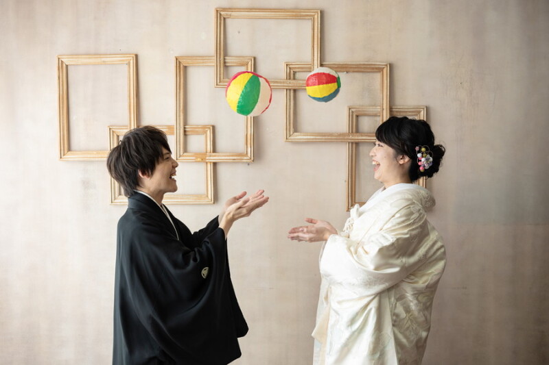 向かい合うお2人
