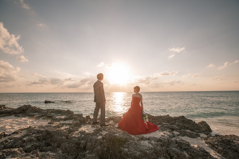 続いて、サンセット撮影スタート☆