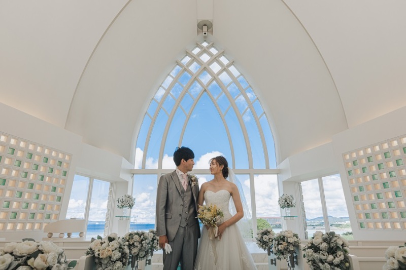 向かい合うお二人♡