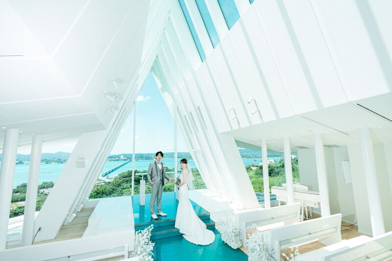 古宇利島 空と海の教会